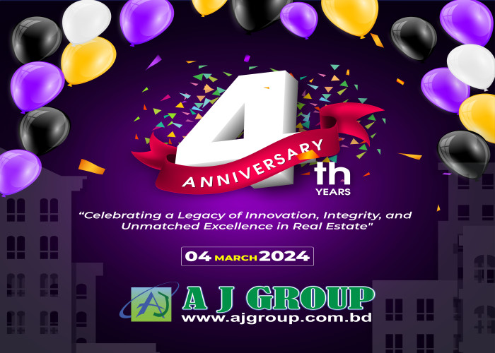 Successfully Celebrated the 4th Anniversary of AJ Group_Image